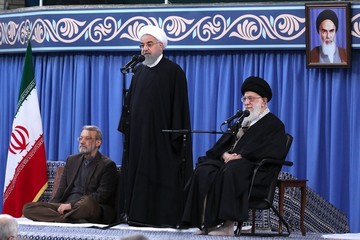 دیدار مسئولان نظام و میهمانان کنفرانس وحدت اسلامى‌ با رهبر معظم انقلاب اسلامی