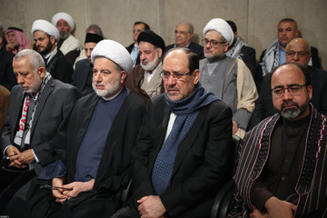 دیدار مسئولان نظام و میهمانان کنفرانس وحدت اسلامى‌ با رهبر معظم انقلاب اسلامی