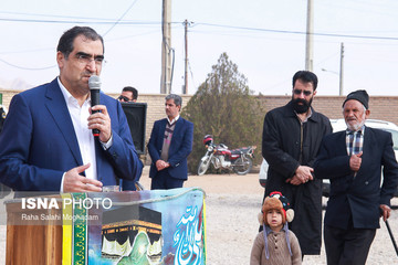 کاروان نورآوران سلامت در روستاهای محروم استان خراسان جنوبی