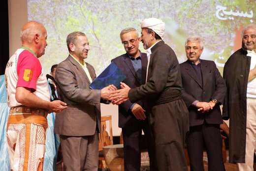 مراسم بزرگداشت معلم اخلاق "محمدرضا باوندپور" با حضور محمدرضا طالقانی