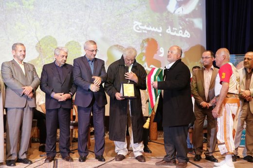 مراسم بزرگداشت معلم اخلاق "محمدرضا باوندپور" با حضور محمدرضا طالقانی