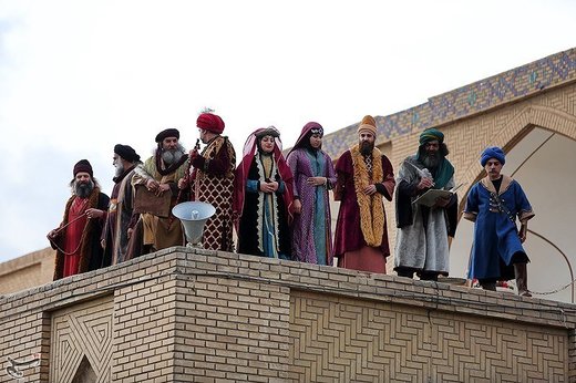 اصفهان قدیم در میدان نقش جهان اصفهان