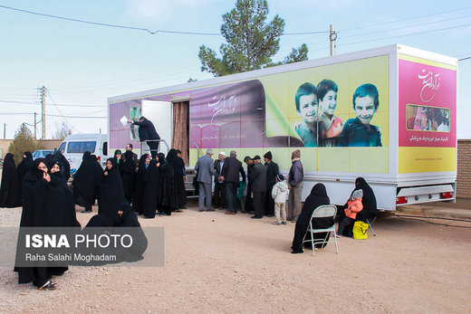 کاروان نورآوران سلامت در روستاهای محروم استان خراسان جنوبی