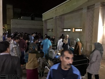 زمین لرزه 6.4 ریشتری در سرپل ذهاب و قصرشیرین