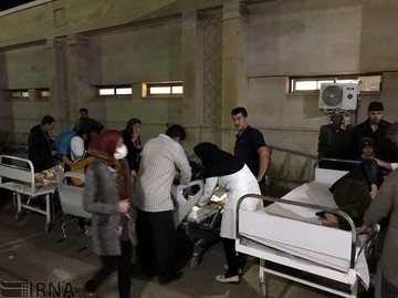 زمین لرزه 6.4 ریشتری در سرپل ذهاب و قصرشیرین