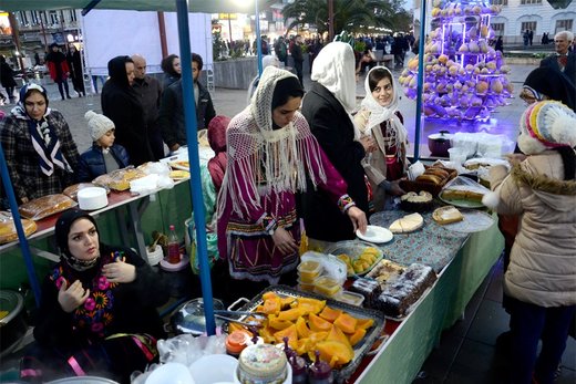 جشنواره کدو در رشت