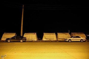شب‌های سرد زلزله‌زدگان کرمانشاه