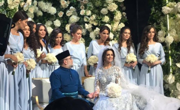  ازدواج پادشاه مالزی با دختر شایسته مسکو