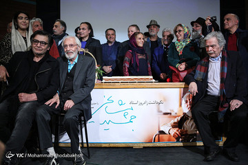 جشن تولد 84 سالگی جمشید مشایخی