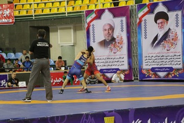 ارومیه و تیم ایران الف فینالیست مسابقات بین‌المللی کشتی آزاد جام شاهد