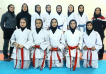 دختران کاراته‌کای لرستان به جمع ۴ تیم برتر کشور راه یافتند