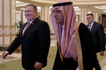 دیدار پمپئو با همتای سعودی؛ الجبیر: عالی بود!