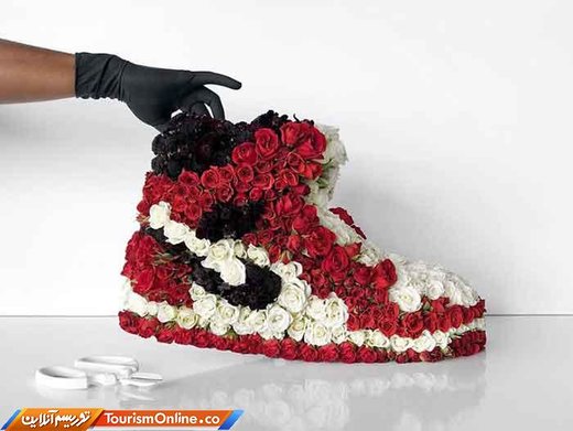 ساخت کفش با گل