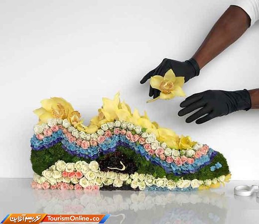 ساخت کفش با گل