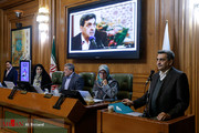 تصاویر | مراسم ادای سوگند حناچی شهردار جدید تهران