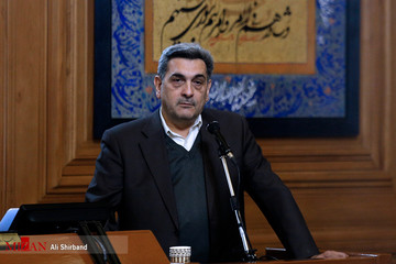 مراسم ادای سوگند حناچی شهردار جدید تهران