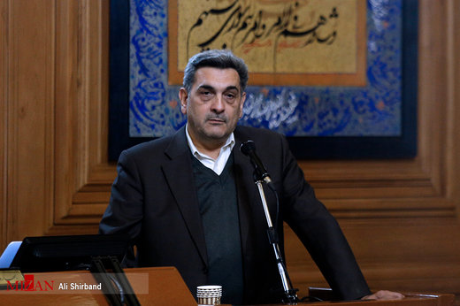 مراسم ادای سوگند حناچی شهردار جدید تهران