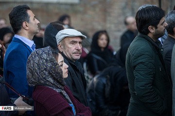 تشییع پیکر مرحوم ابوالفضل زرویی نصرآباد