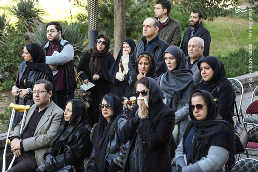 تشییع پیکر مرحوم ابوالفضل زرویی نصرآباد