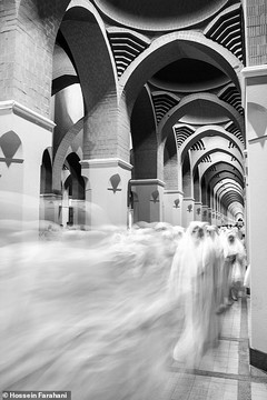 مراسم حج عمره در شهر مدینه عربستان
