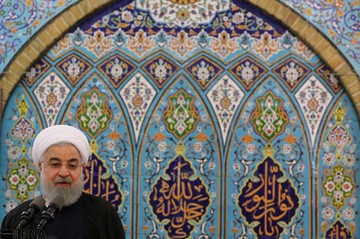 سخنرانی رئیس جمهوری در جمع مردم سرخه