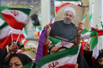 سخنرانی رئیس جمهوری در جمع مردم سرخه