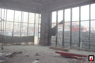 آتش سوزی برج تجاری و اداری رز مال