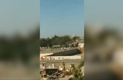 فیلم | صدای تیراندازی در اطراف محل حادثه چابهار