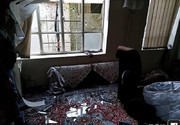 عکس | خسارت وارد شده به خانه‌ای در نزدیکی محل حمله تروریستی چابهار