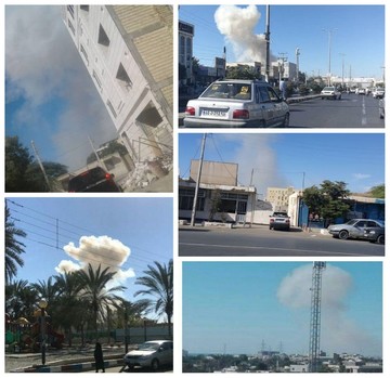 تصاویر منتشر شده از حادثه تروریستی در چابهار