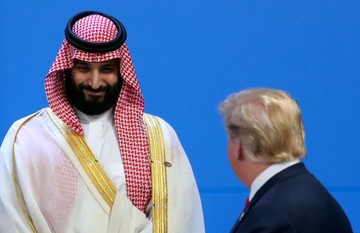دیدار دونالد ترامپ، رئیس‌جمهور آمریکا و محمد بن سلمان ولیعهد عربستان سعودی در جریان نشست جی 20 در شهر بوئنوس‌آیرس، پایتخت آرژانتین