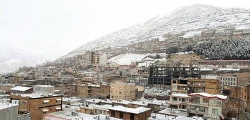 تصاویر | برف پاییزی پاوه را سفیدپوش کرد