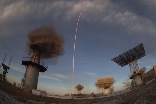 انتقال خدمه جدید به ایستگاه بین‌المللی فضایی با موشک سایوز، قزاقستان