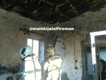 آتش سوزی انبار کالا در حوالی چهار راه سیروس