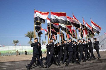 جشن سالگرد پیروزی بر تروریست‌های داعش در عراق/ عکس