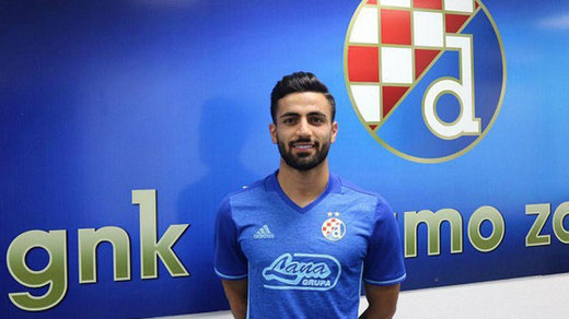 رونمایی از صادق محرمی در باشگاه لوکوموتیو زاگرب/عکس