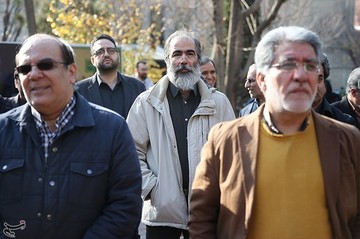 تشییع پیکر مرحوم احمدرضا دالوند