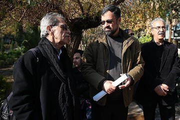 تشییع پیکر مرحوم احمدرضا دالوند