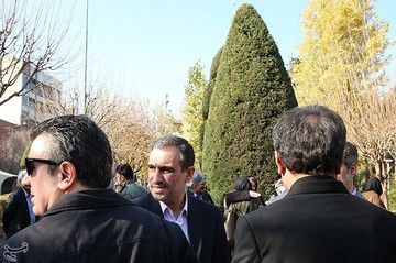 تشییع پیکر مرحوم احمدرضا دالوند