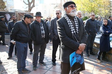 تشییع پیکر مرحوم احمدرضا دالوند