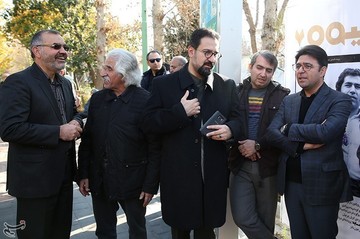 تشییع پیکر مرحوم احمدرضا دالوند