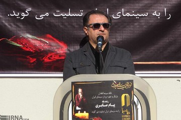 تشییع پیکر پیام صابری