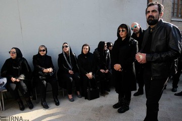 تشییع پیکر پیام صابری