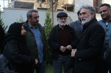 تشییع پیکر پیام صابری