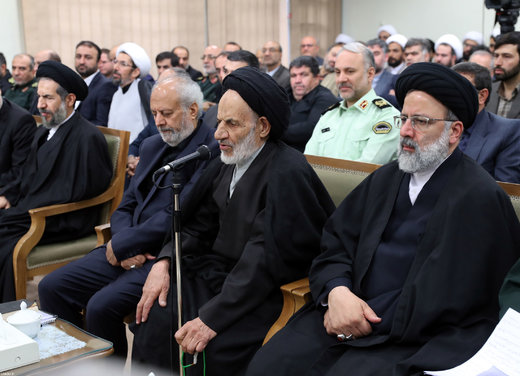 دیدار دست‌اندرکاران کنگره شهدای استان خراسان جنوبی با رهبر معظم انقلاب اسلامی