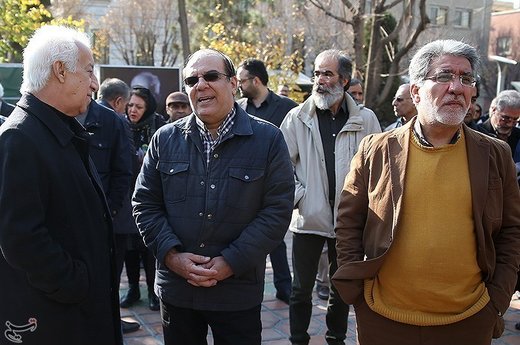 تشییع پیکر مرحوم احمدرضا دالوند