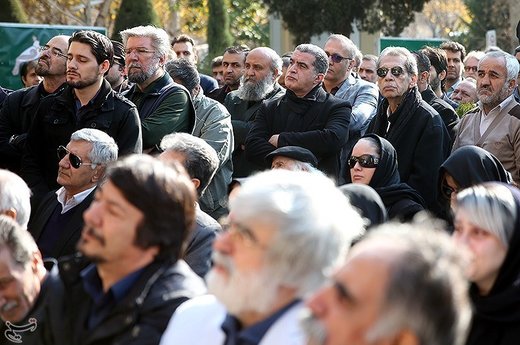 تشییع پیکر مرحوم احمدرضا دالوند