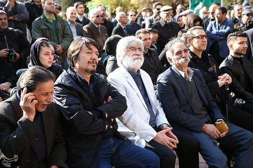 تشییع پیکر مرحوم احمدرضا دالوند