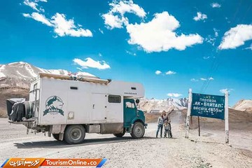سفر زوج اتریشی با کامیون