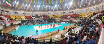 دربی کم‌تماشاگر ارومیه در لیگ برتر والیبال
